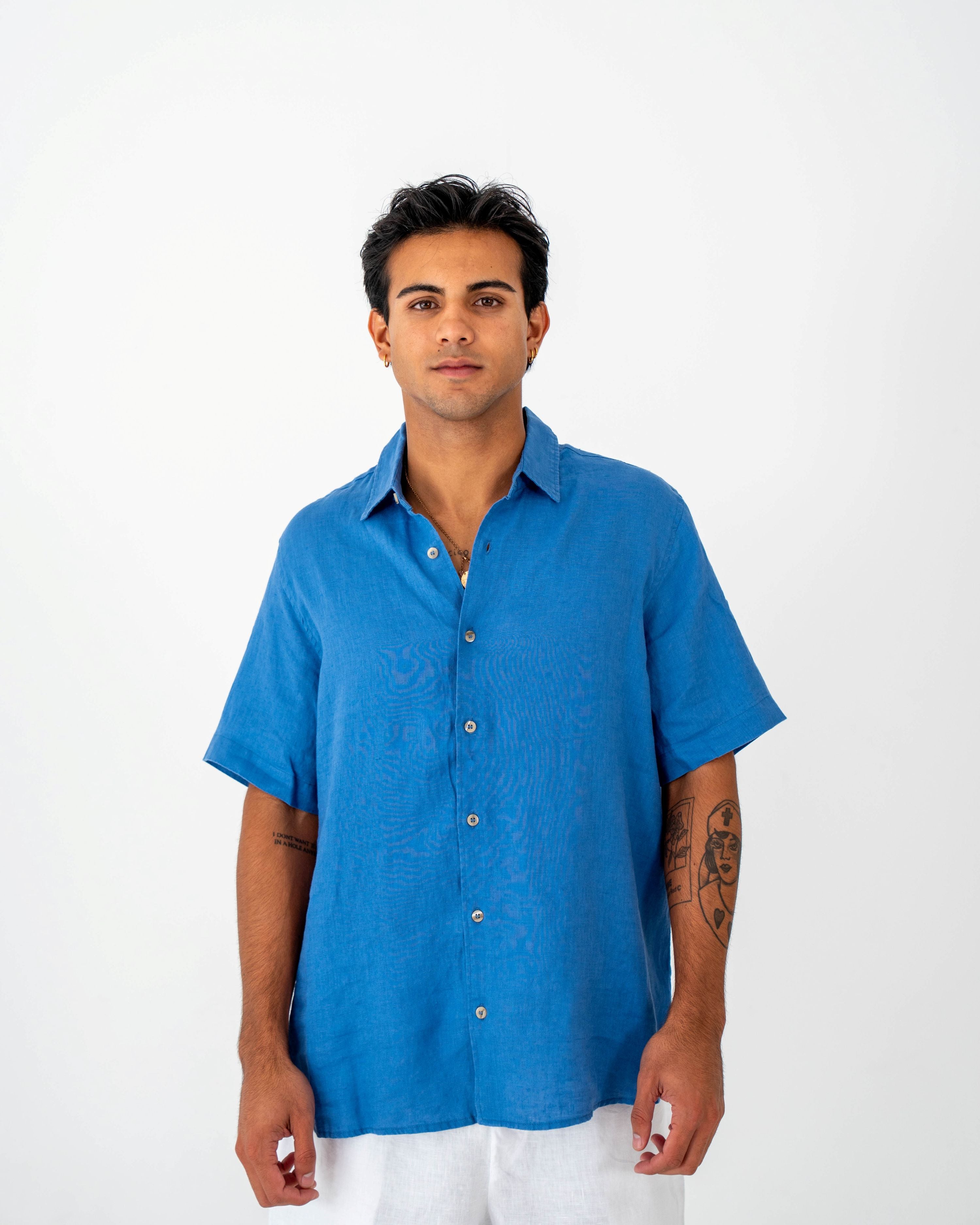 Linen Short Sleeve Shirt
