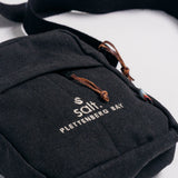 Salt Canvas Sling Bag BLACK M