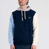 Mens Colour Block Hoodie