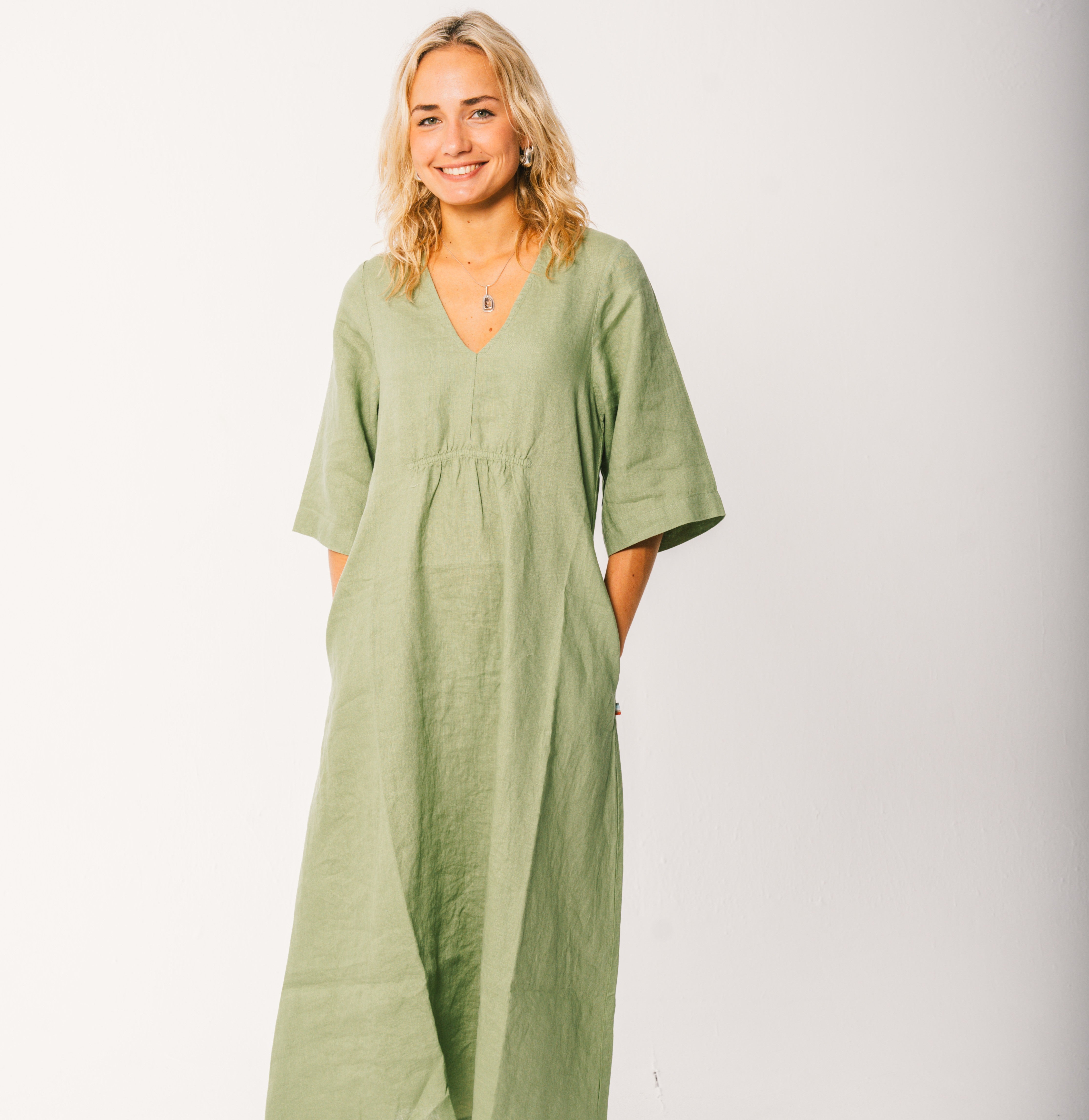 Linen Resort Dress