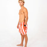 Mens Stripe Board Short