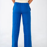 Ladies Wide-leg Drawstring Pant