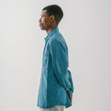 Men Long Sleeve Denim Shirt