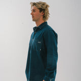 Men Long Sleeve Denim Shirt