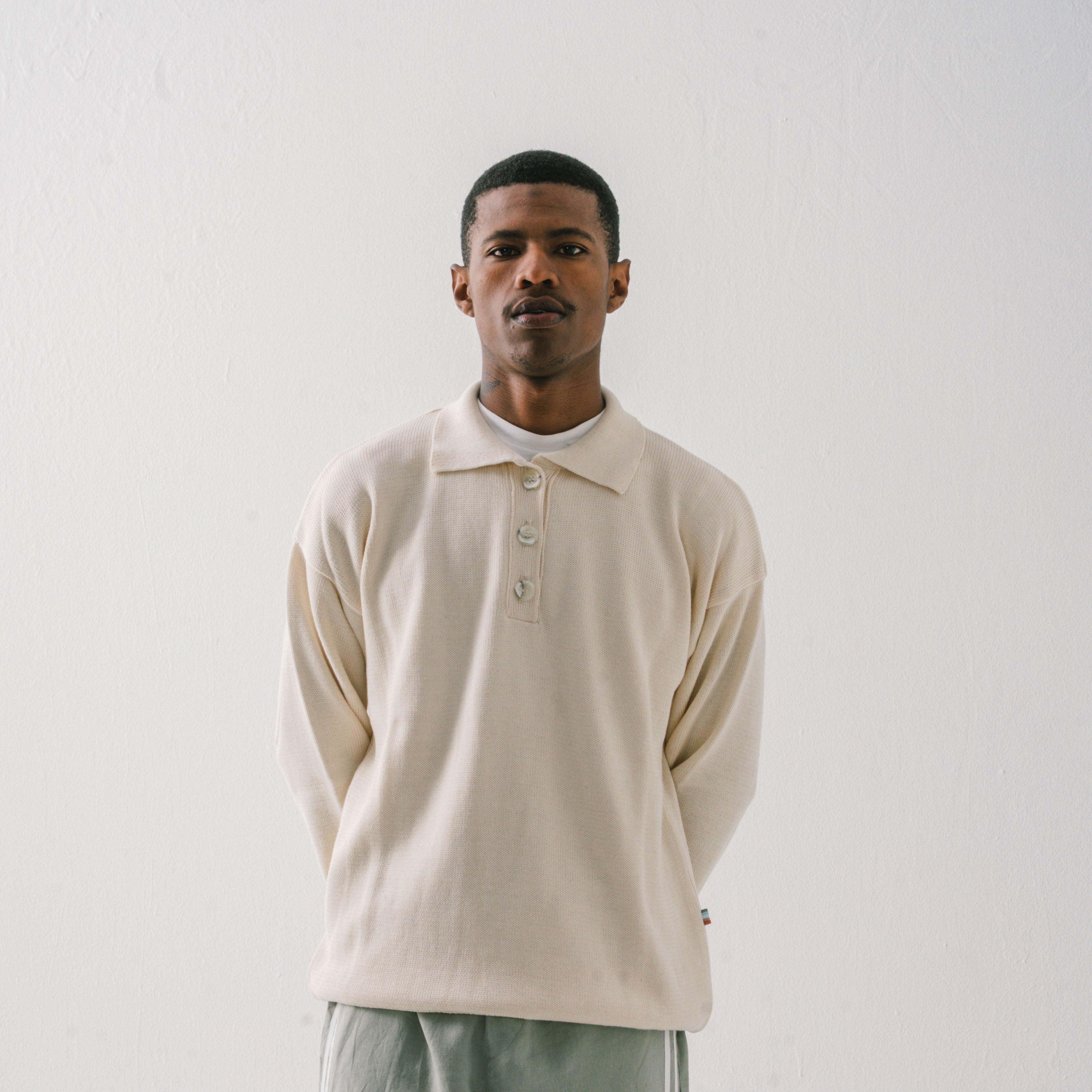 Collar Knit Jersey