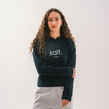 Cotton Knit Hoodie