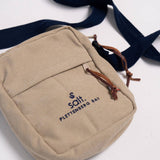 Salt Canvas Sling Bag BLACK M