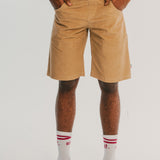 Drawstring Corduroy Short