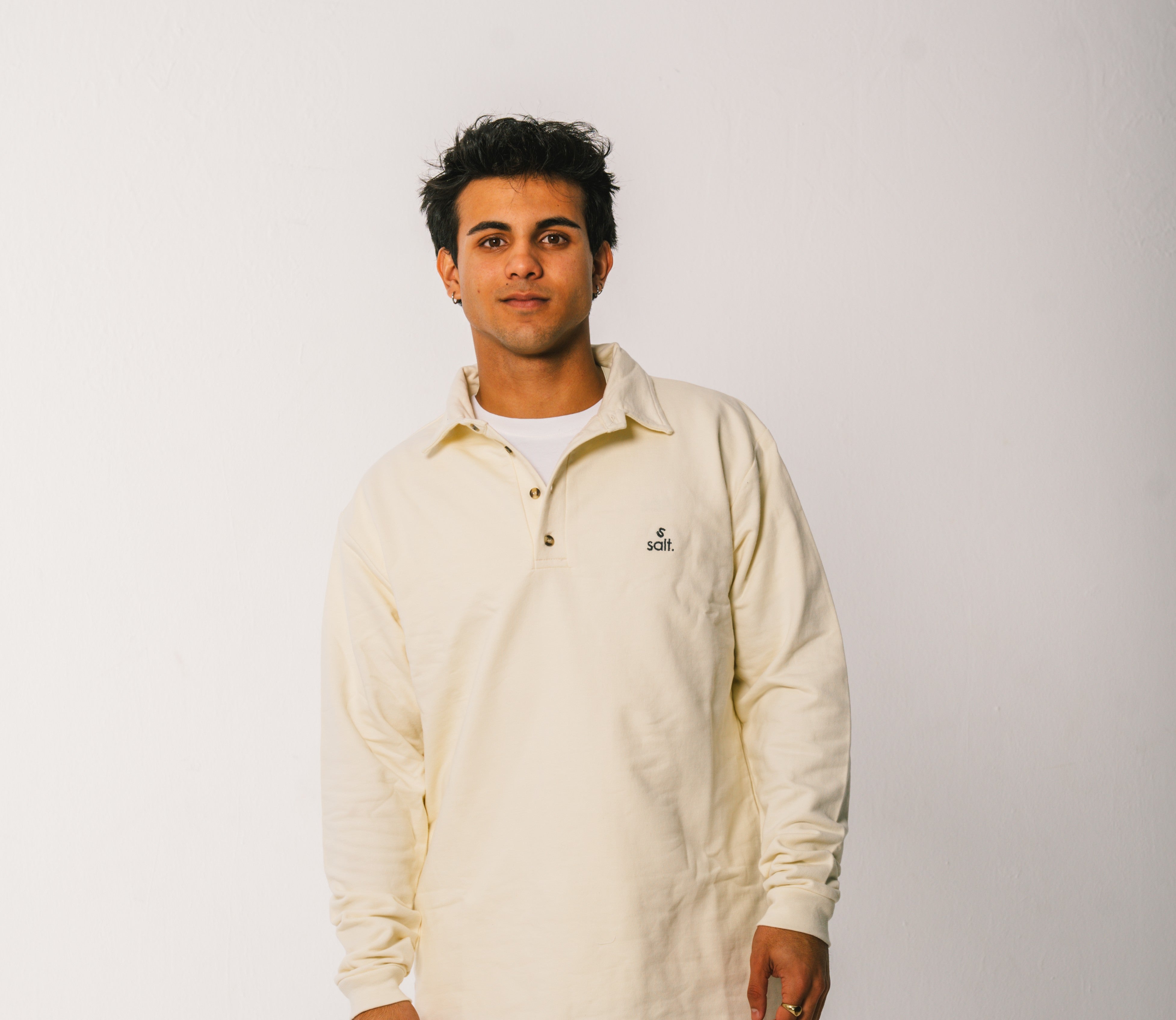 Collar Sweatshirt