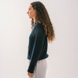 Cotton Knit Hoodie