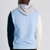 Mens Colour Block Hoodie