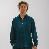 Men Long Sleeve Denim Shirt