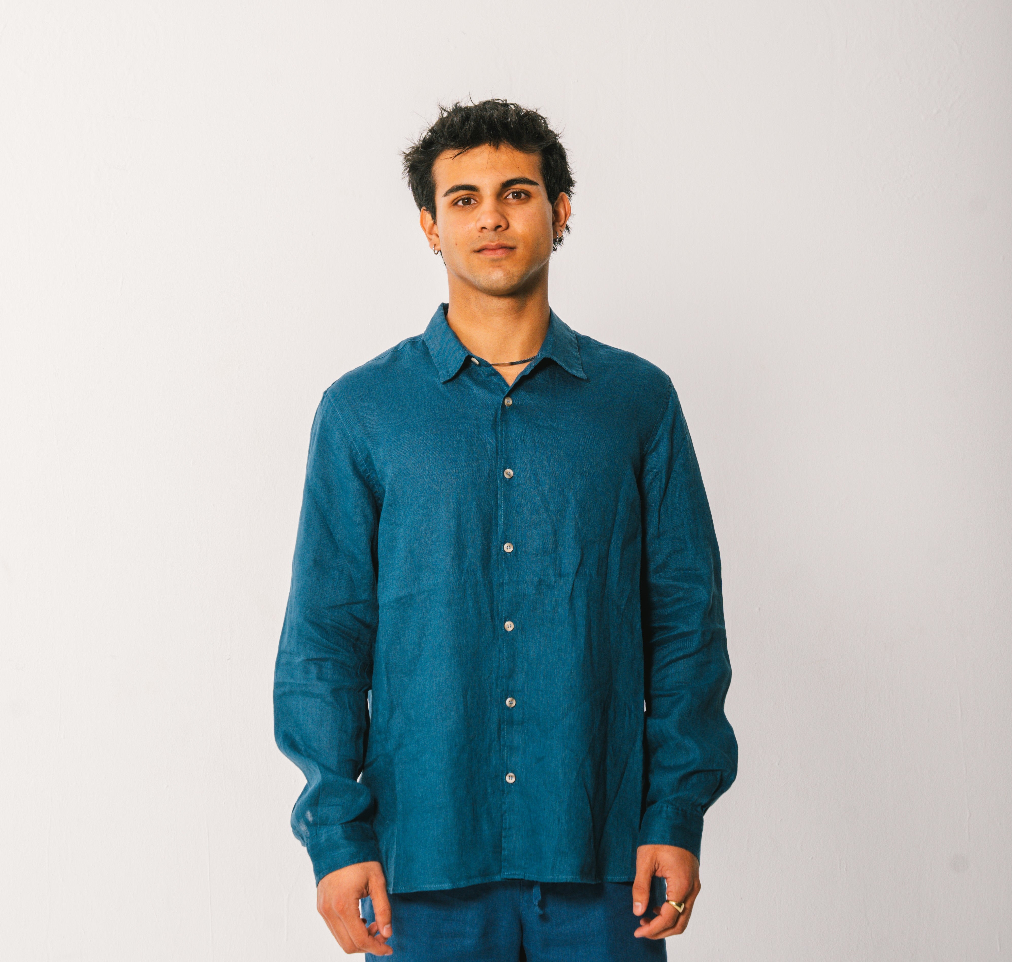 Linen Long Sleeve Shirt