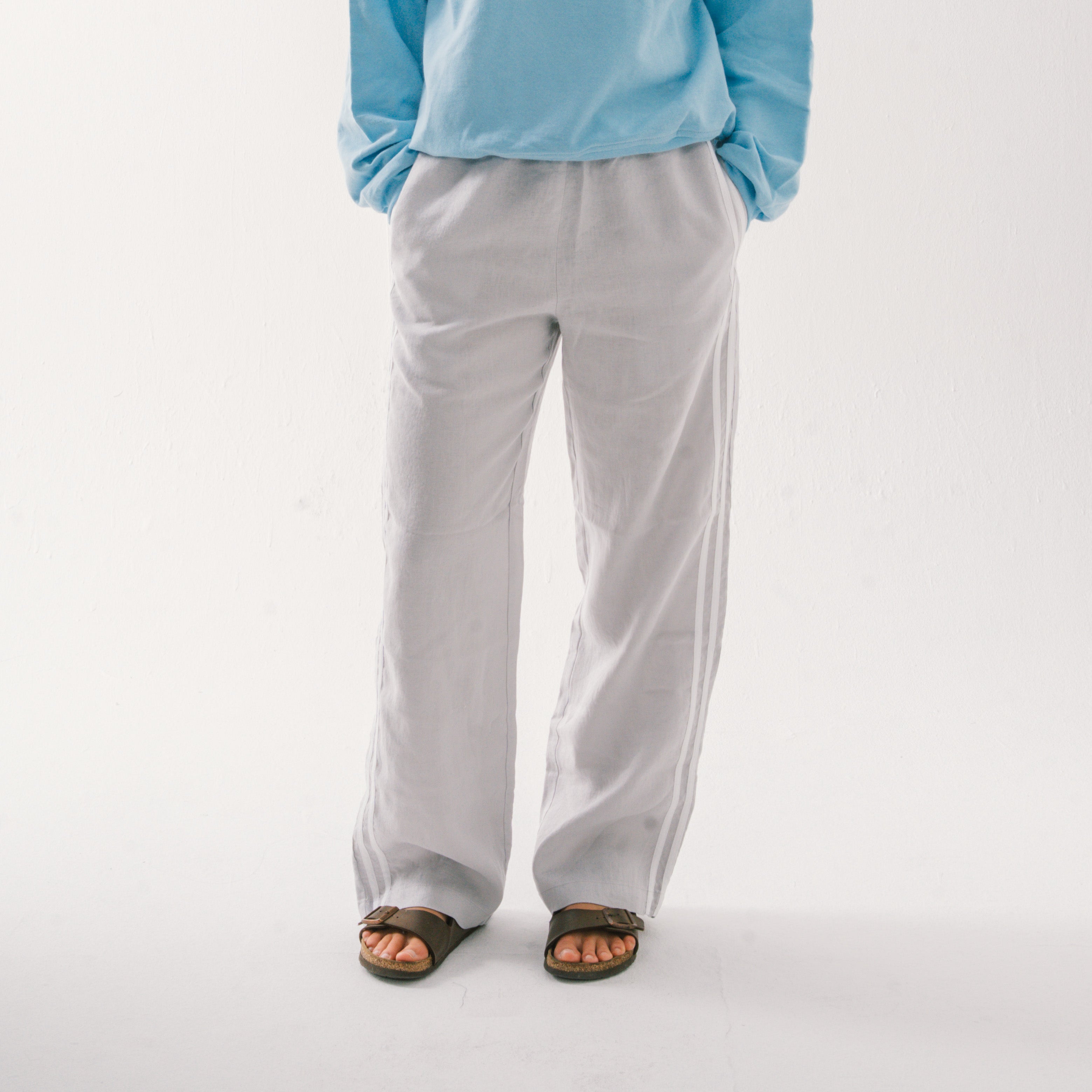 Ladies Linen Trackpant