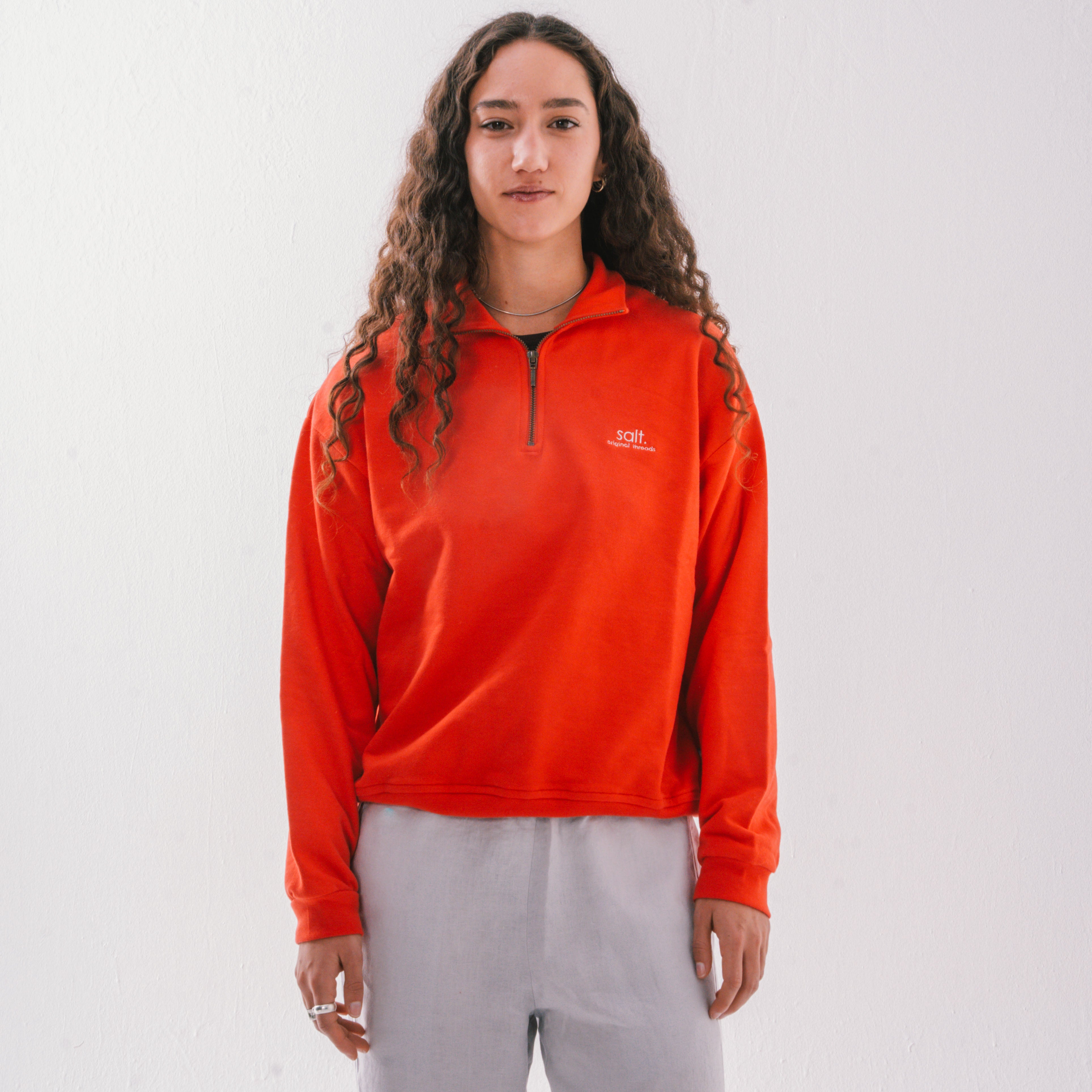 Ladies Zip Sweat
