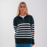 Zip Knit Top