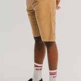 Drawstring Corduroy Short