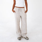Ladies Wide-leg Drawstring Pant