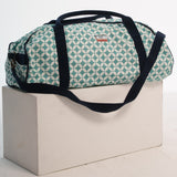 Printed Twill Barrel Bag