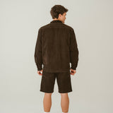 Mens Corduroy Zip Jacket
