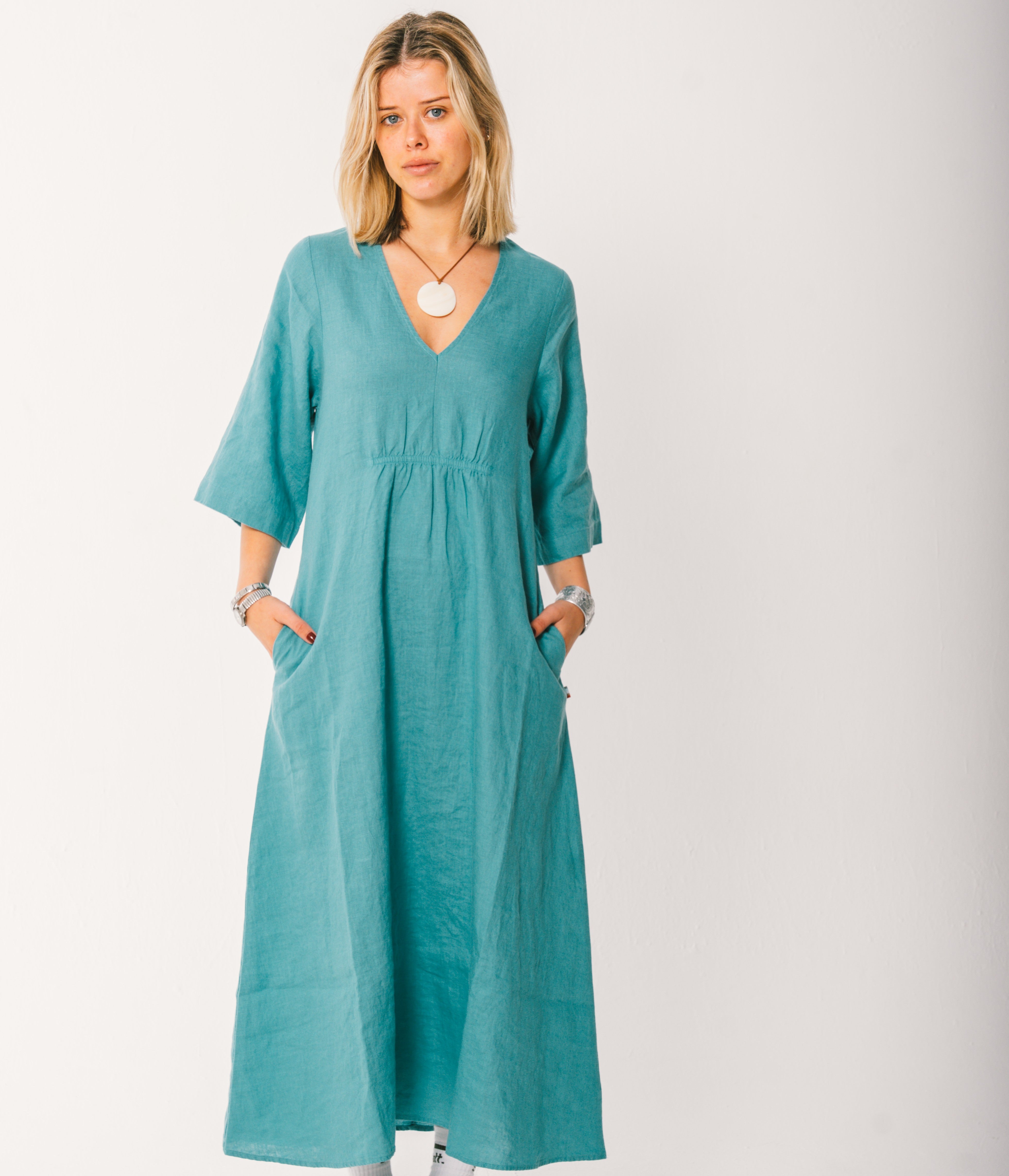 Linen Resort Dress