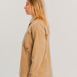 Ladies Corduroy Button Jacket
