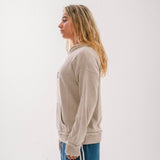 Cotton Knit Hoodie