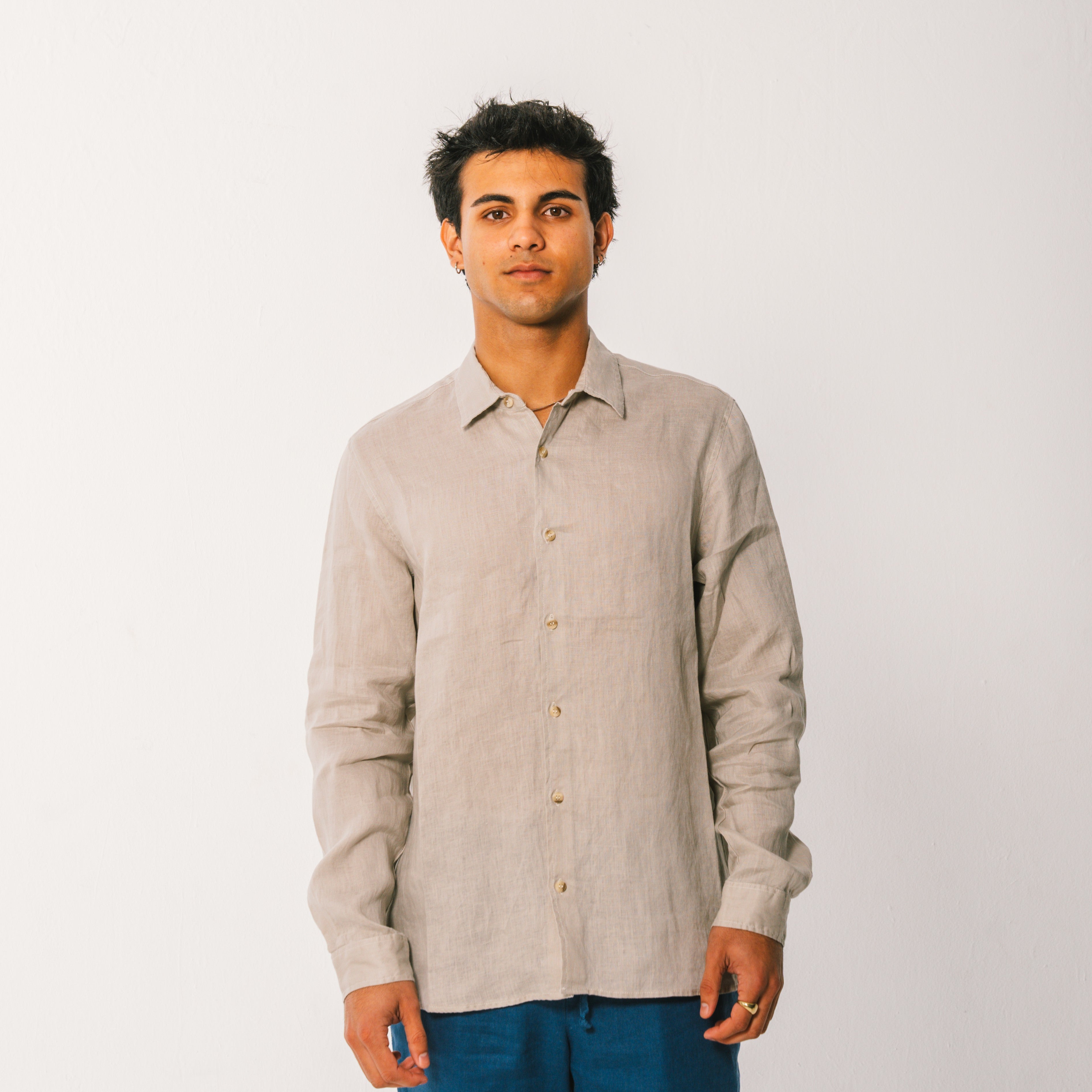 Linen Long Sleeve Shirt