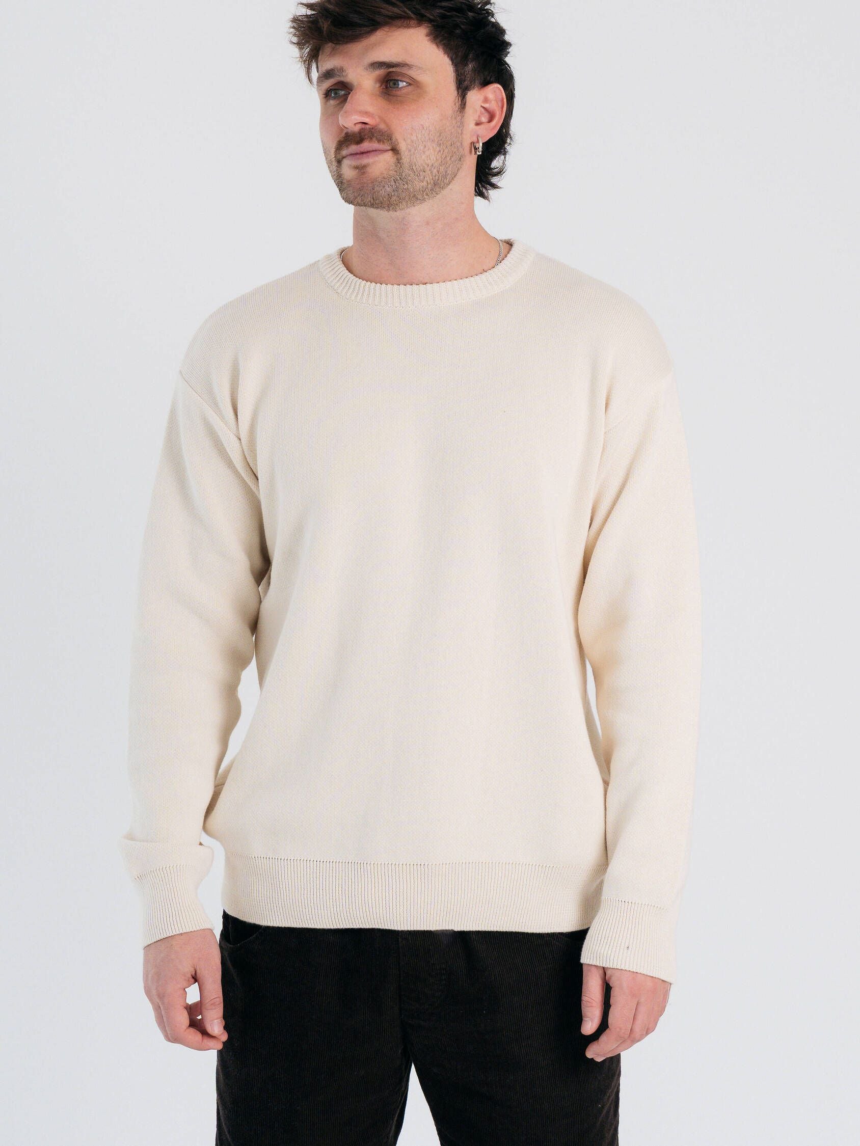 Mens Knit Roundneck