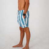 Mens Stripe Board Short