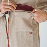 Mens Corduroy Zip Jacket