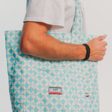 Printed Twill Shopper